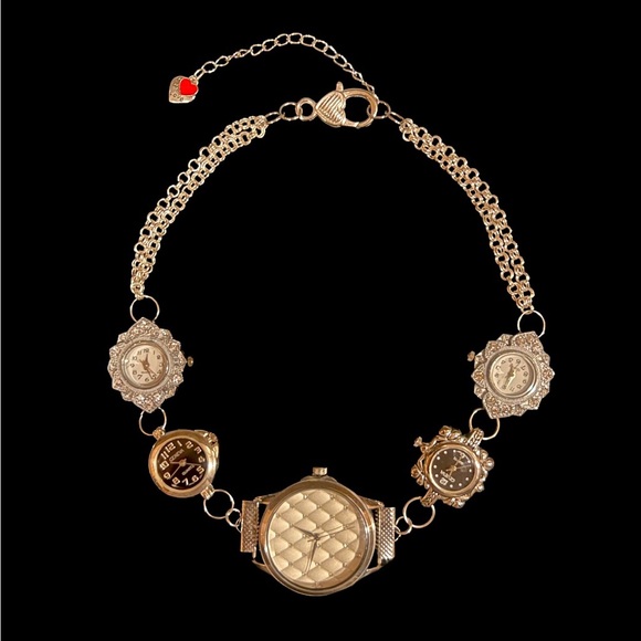 Handmade watch choker necklace - Picture 3 of 3